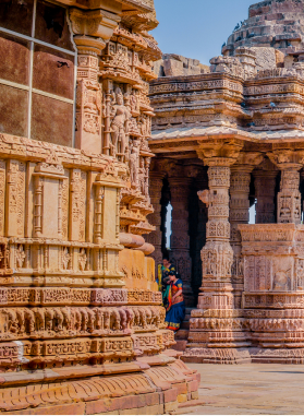 Historic Indian temple architecture